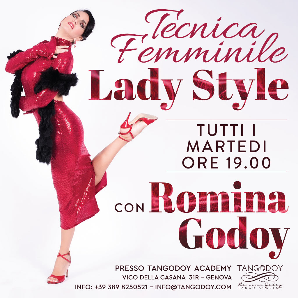 Tecnica Femminile Lady Style Romina Godoy Genova Tango